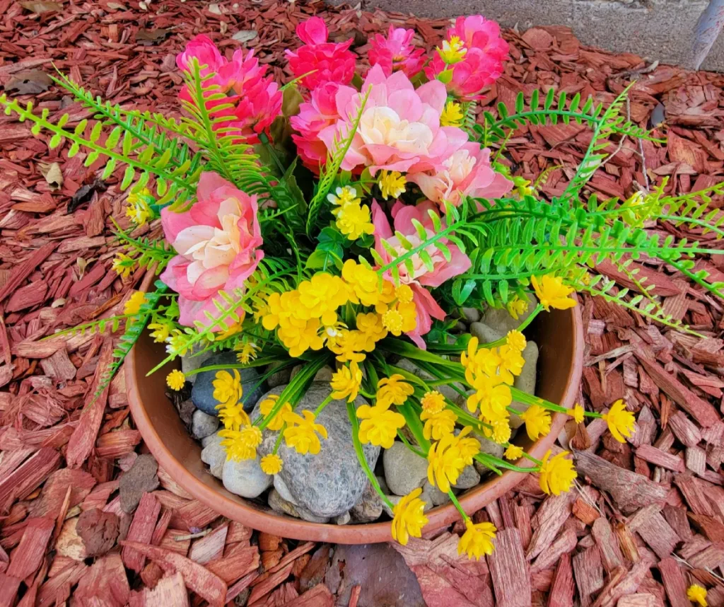 Transform Your Garden with Stunning Artificial Flower Landscaping: Beauty that Lasts - Lani Does It