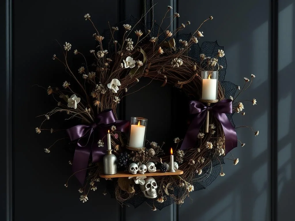 Wickedly Chic Halloween Wreaths You’ll Want to Craft Right Now - Lani Does It