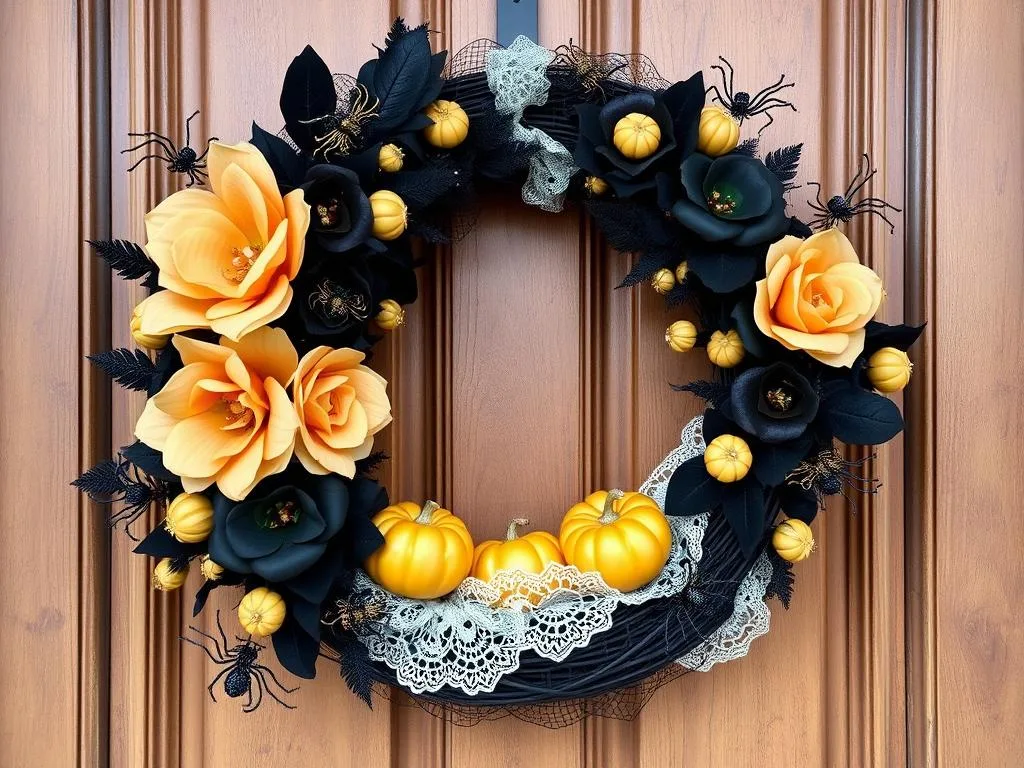 Wickedly Chic Halloween Wreaths You’ll Want to Craft Right Now - Lani Does It