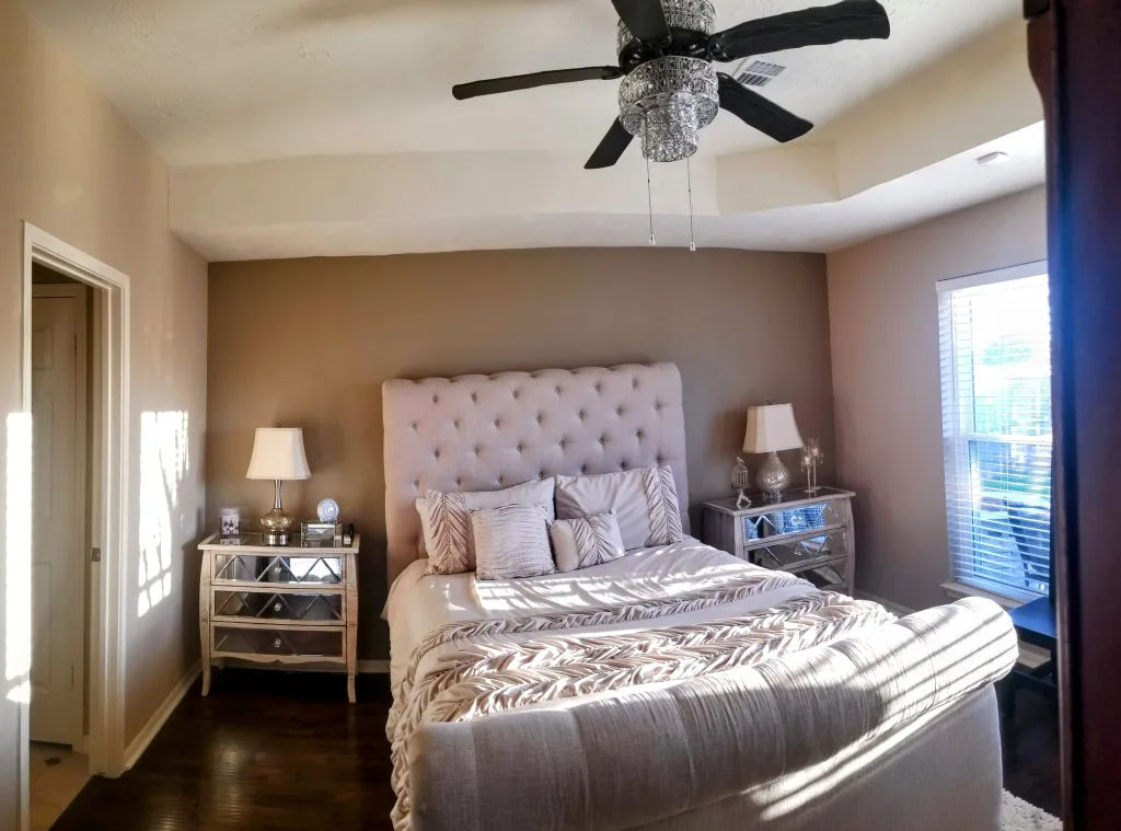 How A Tropical Mural Transformed My Bedroom Into A Luxury Oasis - Lani Does It