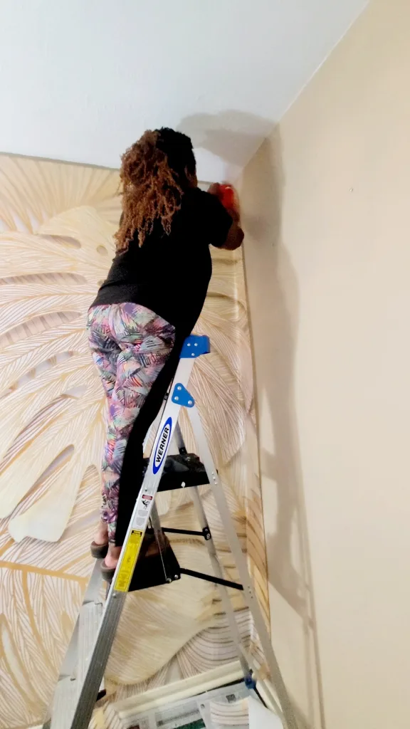 How A Tropical Mural Transformed My Bedroom Into A Luxury Oasis - Lani Does It