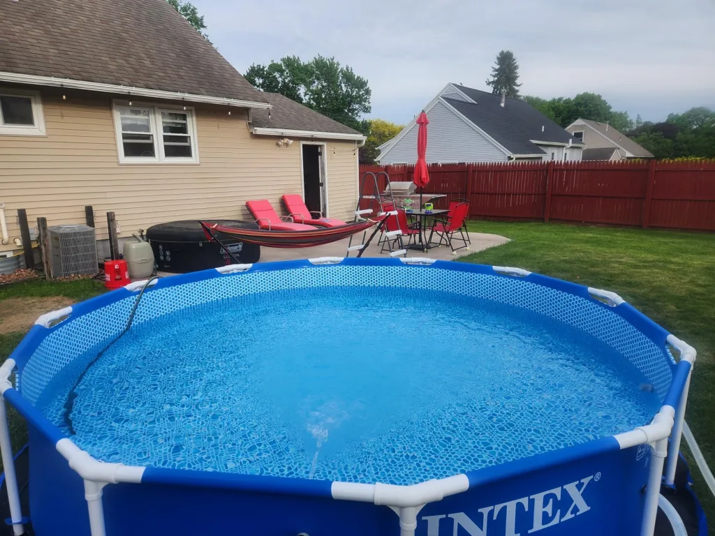 Metal Framed Pool Ideas