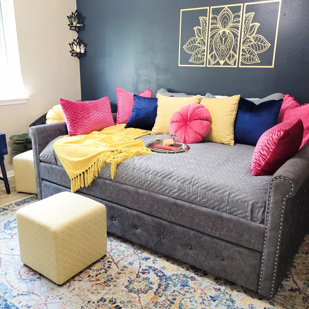 Boho Glam Bliss: Budget Guest Bedroom Transformation For Under $1000