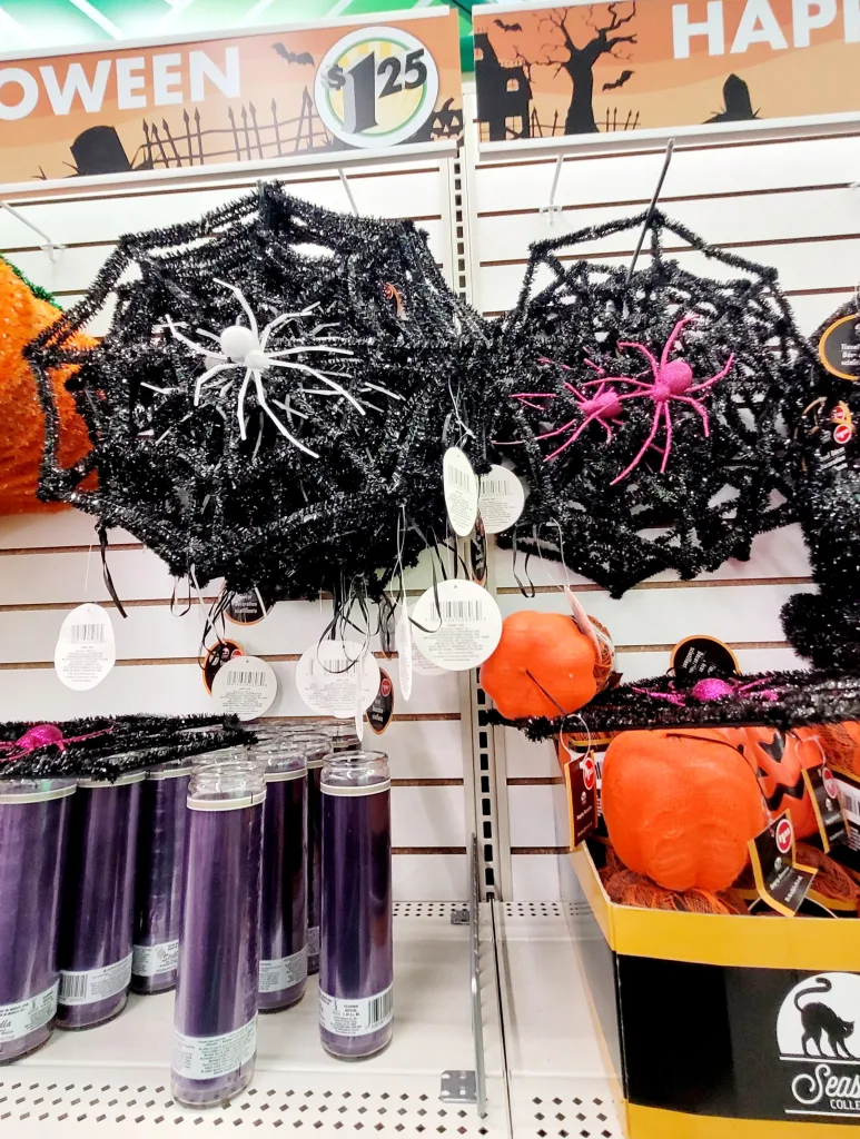 DIY Dollar Tree Halloween Wreath - That Doesn't Look Cheap - Lani Does It