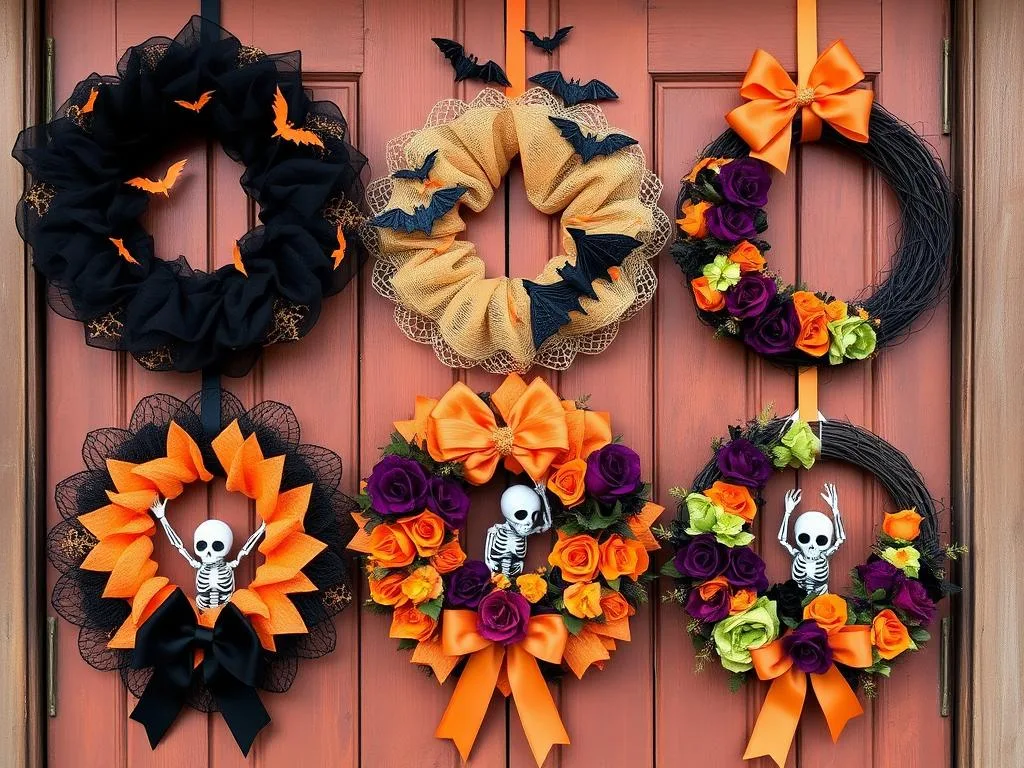 Wickedly Chic Halloween Wreaths You’ll Want to Craft Right Now - Lani Does It