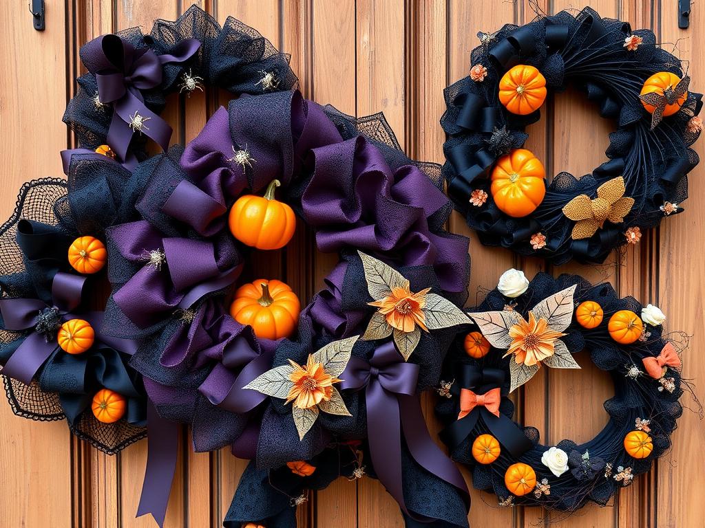 Wickedly Chic Halloween Wreaths You’ll Want to Craft Right Now - Lani Does It