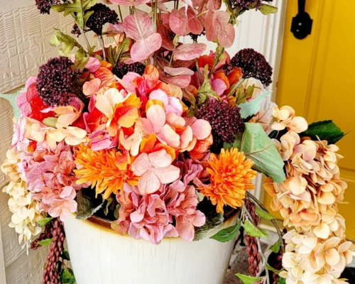 Fall in Love With This Gorgeous Fall-O-Ween Floral DIY - Lani Does It