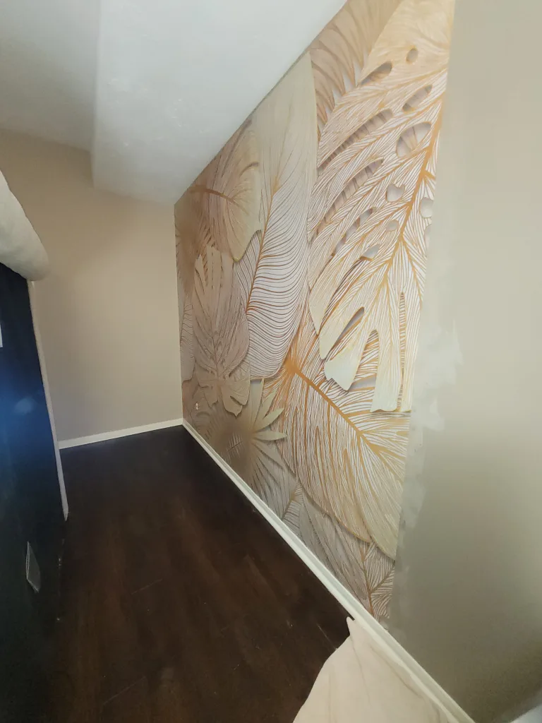 How A Tropical Mural Transformed My Bedroom Into A Luxury Oasis - Lani Does It