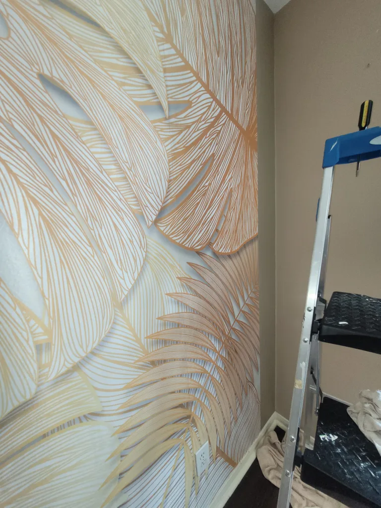 How A Tropical Mural Transformed My Bedroom Into A Luxury Oasis - Lani Does It