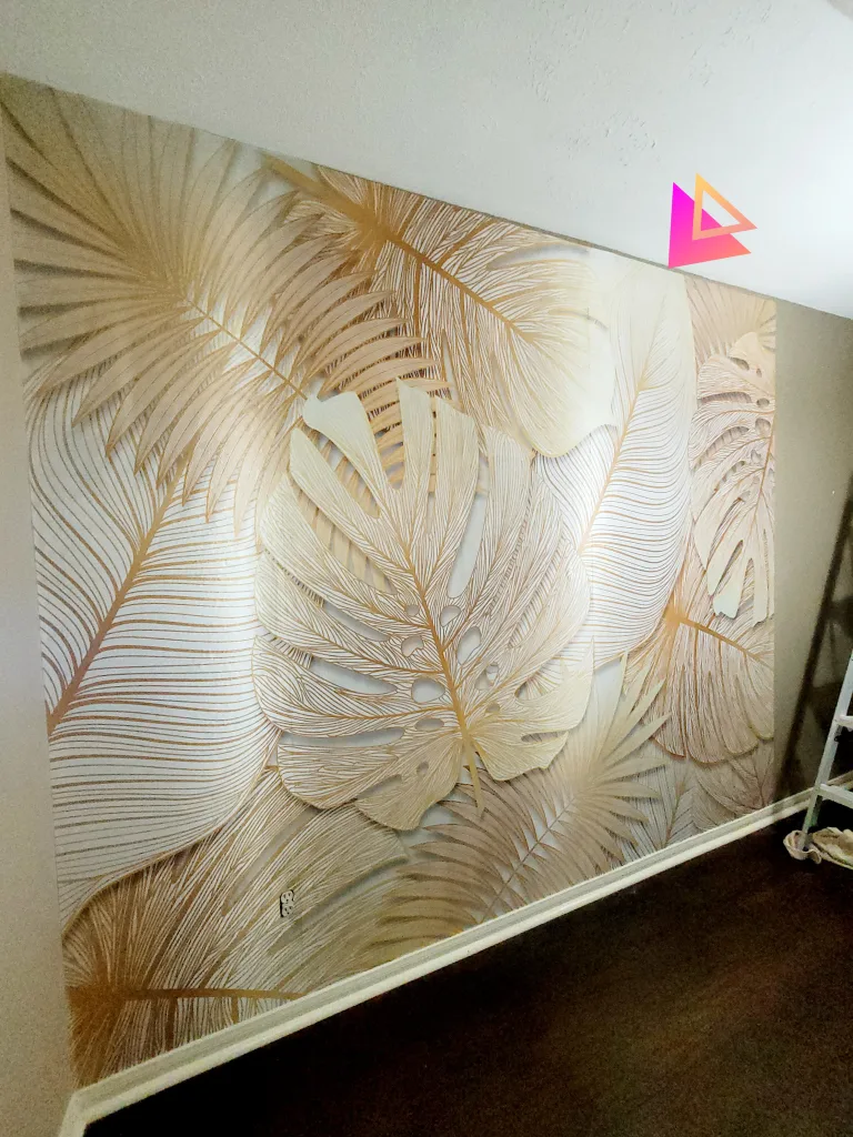 How A Tropical Mural Transformed My Bedroom Into A Luxury Oasis - Lani Does It