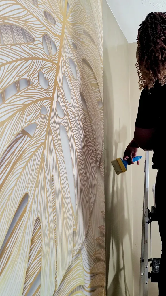 How A Tropical Mural Transformed My Bedroom Into A Luxury Oasis - Lani Does It