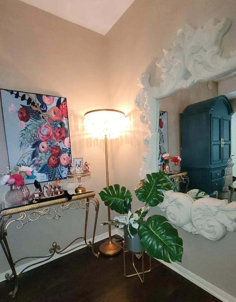 How A Tropical Mural Transformed My Bedroom Into A Luxury Oasis - Lani Does It
