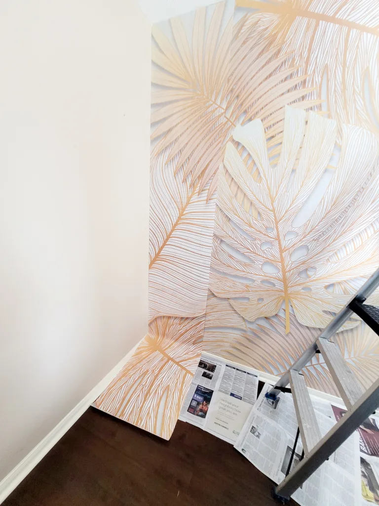 How A Tropical Mural Transformed My Bedroom Into A Luxury Oasis - Lani Does It