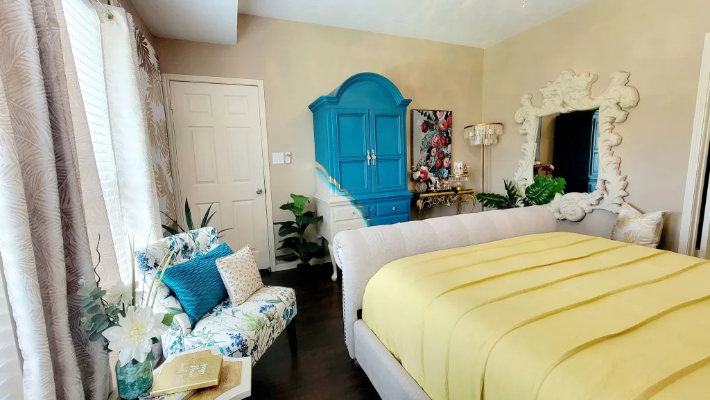 How A Tropical Mural Transformed My Bedroom Into A Luxury Oasis - Lani Does It