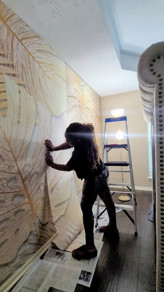 How A Tropical Mural Transformed My Bedroom Into A Luxury Oasis - Lani Does It