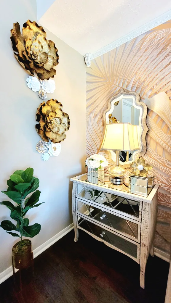 How A Tropical Mural Transformed My Bedroom Into A Luxury Oasis - Lani Does It