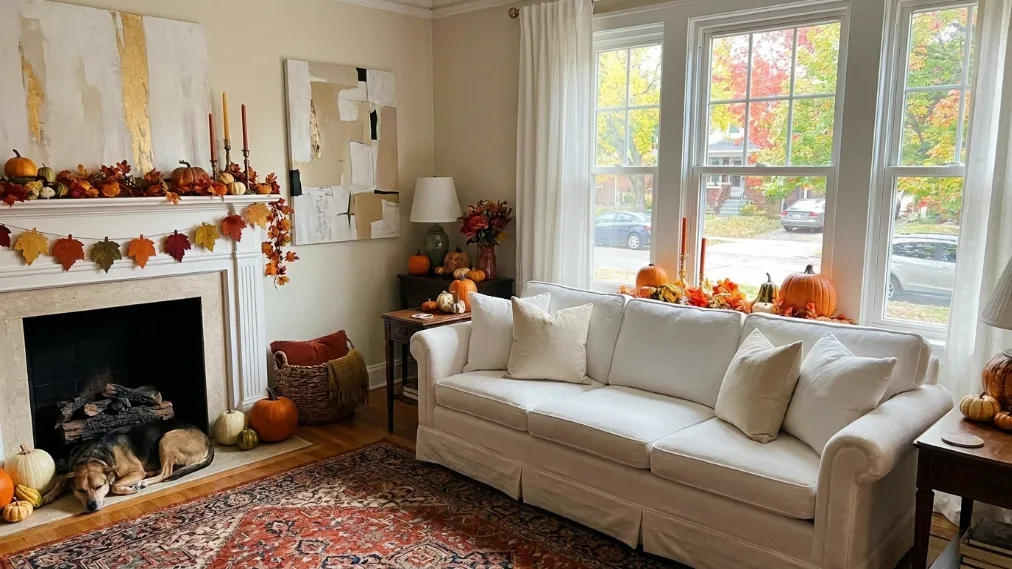 Fall Living Room Styling Ideas Inspiration
