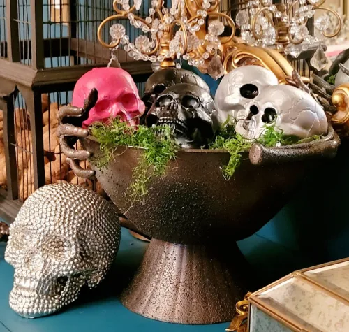 How to DIY Grandin Road Luxury Halloween Decor for Less