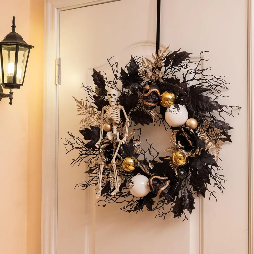 Easy DIY Halloween Wreath Projects That Take Just One Day