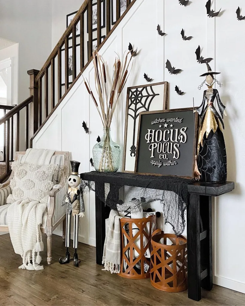 How to Create Halloween Focal Points in Every Room