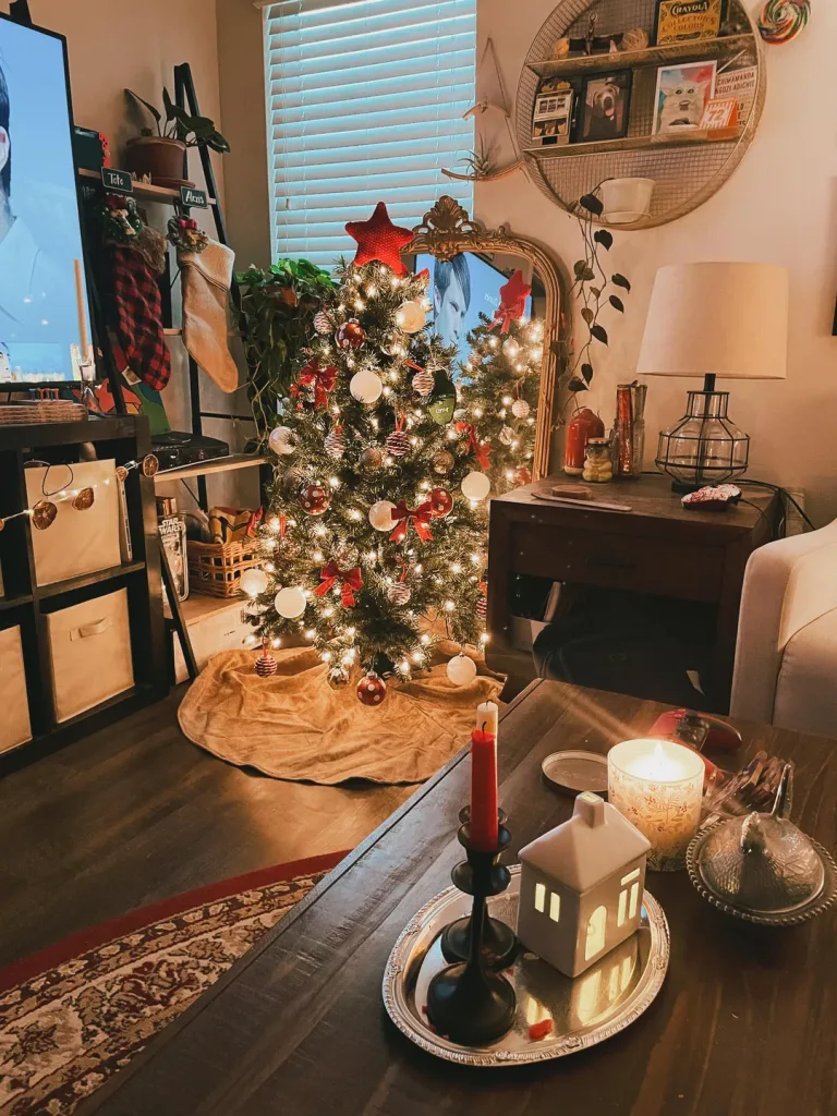 Beautiful Small Christmas Tree Ideas for Tight Spaces