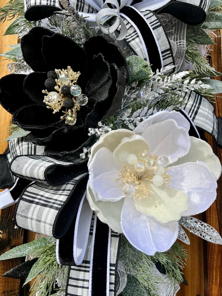 How to Style Black and White Christmas Decor That Feels Luxe, Not Basic