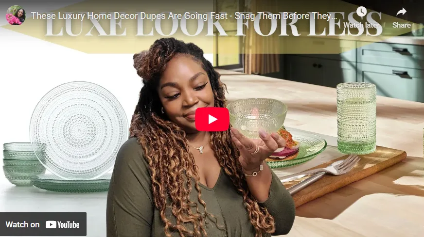 Designer Luxe Home Decor Dupes On a Budget - Lani Does It