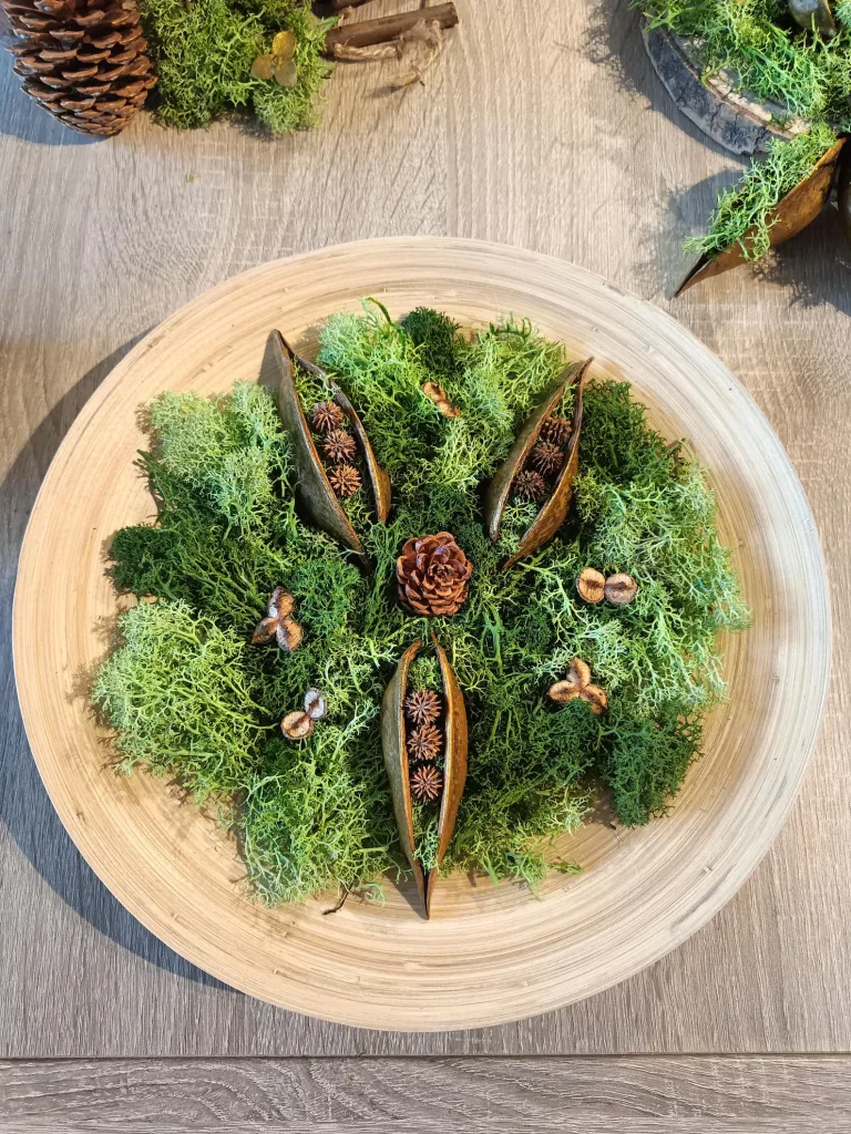 How to Easily Decorate with Driftwood, Pods & Pinecones