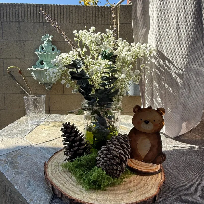 How to Easily Decorate with Driftwood, Pods & Pinecones