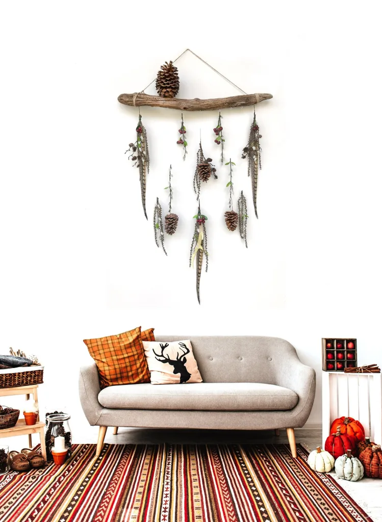 How to Easily Decorate with Driftwood, Pods & Pinecones