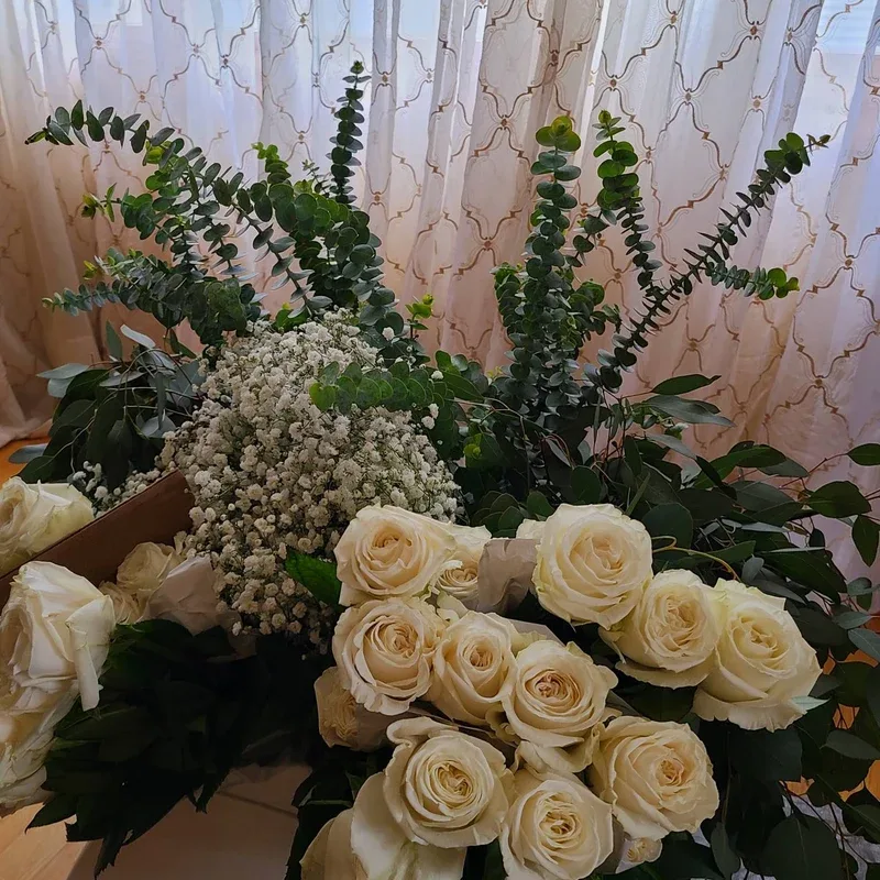 Large Fresh/Dried Baby Blue Eucalyptus Bundle