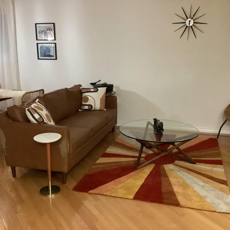 The Honest Truth About the 60-30-10 Rule in Interior Design -  Warmth, Nostalgia, and Bold Design Living Room Space