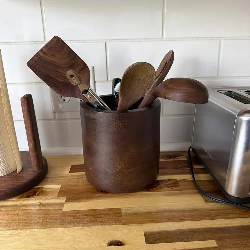 The Lazy Girl’s Easy Guide to a Tidy Home - Wood Kitchen Utensils Ideas for Kitchen