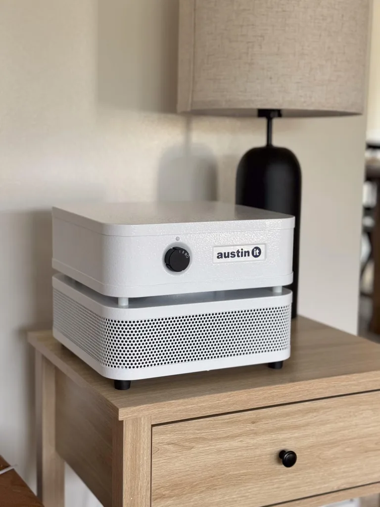The Lazy Girl’s Easy Guide to a Tidy Home - Air Purifier For Cleaner And Fresher Indoor Living Spaces
