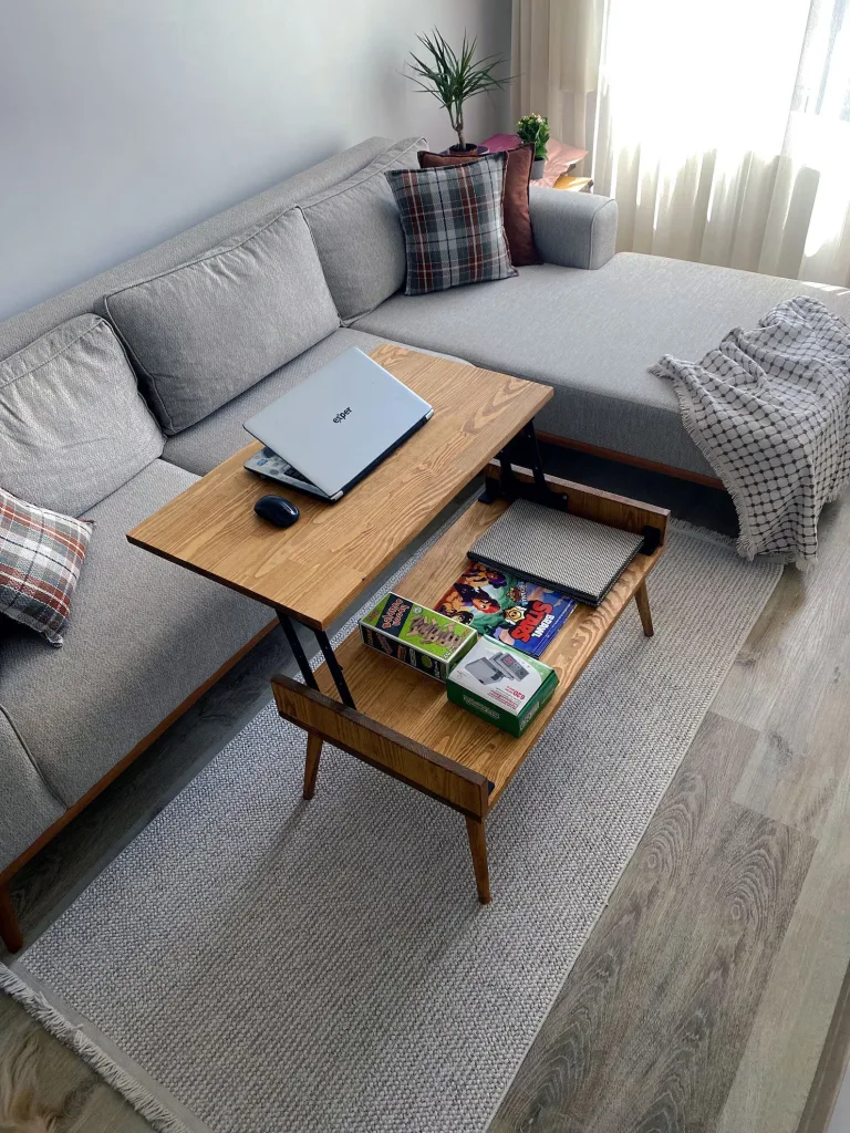 Lift Top Table Ideas For Small Space Organization And Comfort - The Lazy Girl’s Easy Guide to a Tidy Home