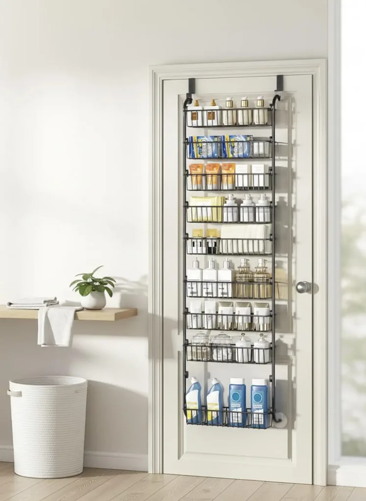 Over Door For Small And Organized Room Layouts - The Lazy Girl’s Easy Guide to a Tidy Home