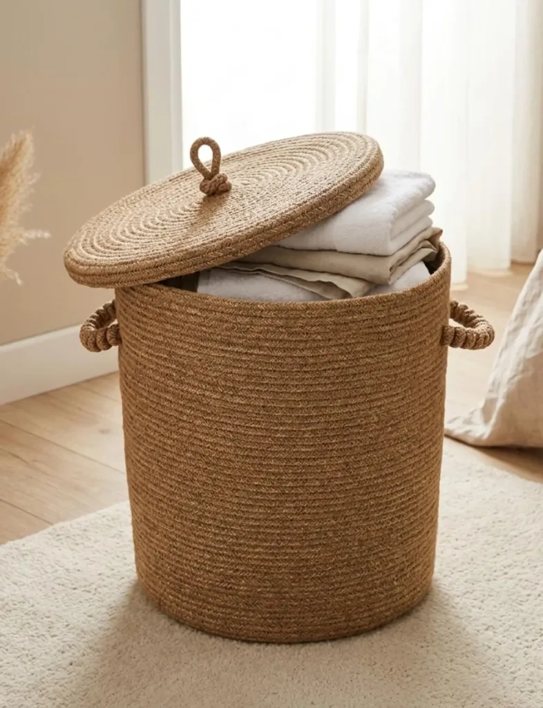 Laundry Hampers with Lid Ideas For Comfortable And Organized Home Living - The Lazy Girl’s Easy Guide to a Tidy Home