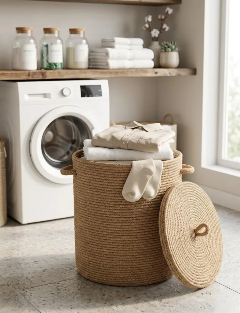 Laundry Hampers with Lid Ideas For Comfortable And Organized Home Living - The Lazy Girl’s Easy Guide to a Tidy Home