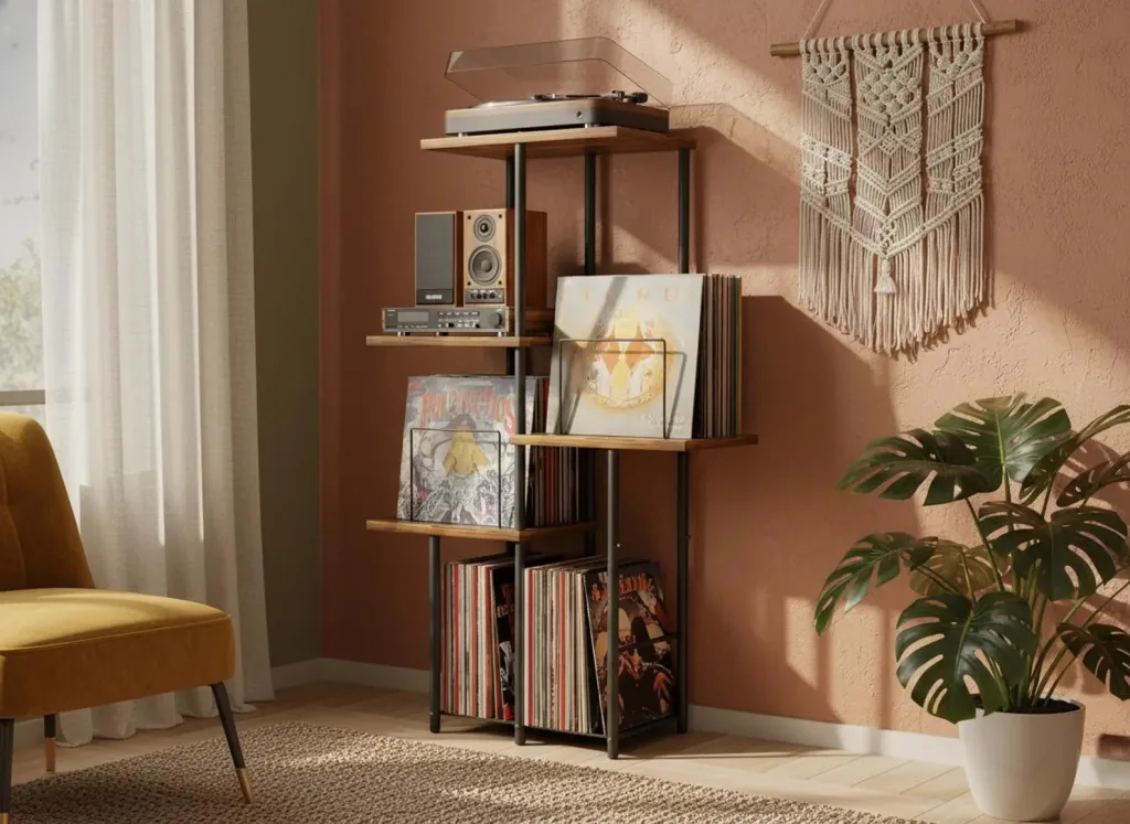 Tall Record Player Stand Ideas