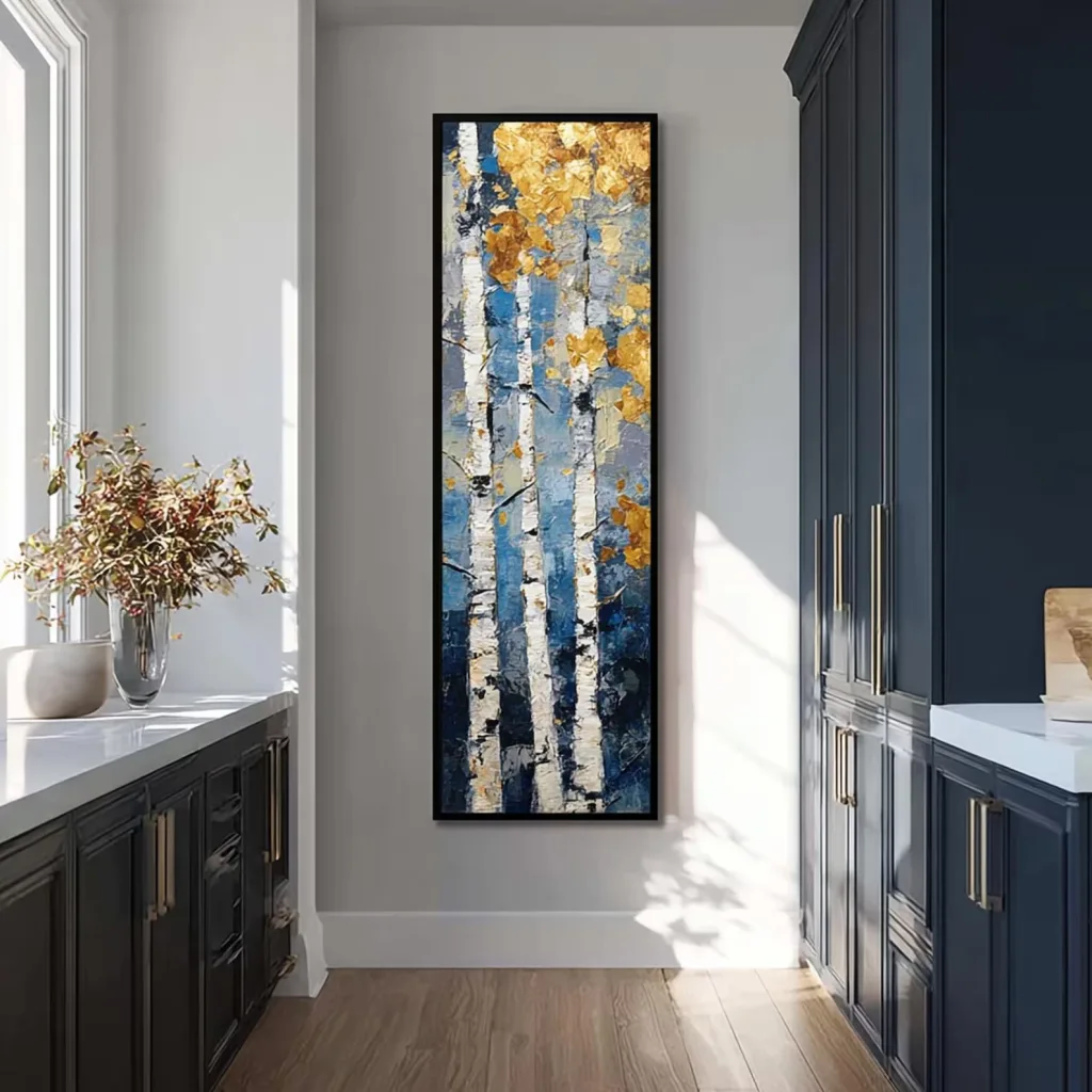 The Honest Truth About the 60-30-10 Rule in Interior Design - Interior Design Decor Ideas for Walls - Birch tree wall artwork