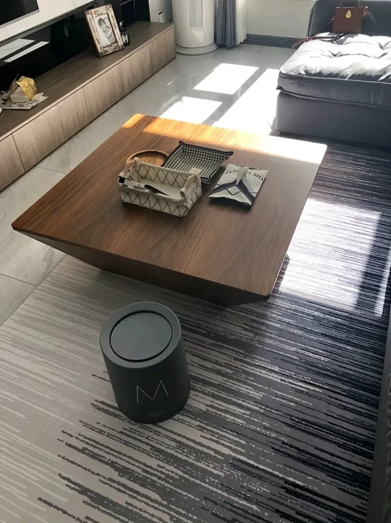 Modern Living Room Coffee Table With Smooth Wide Tabletop - Interior Designer Secrets for Making Any Space Feel Luxurious