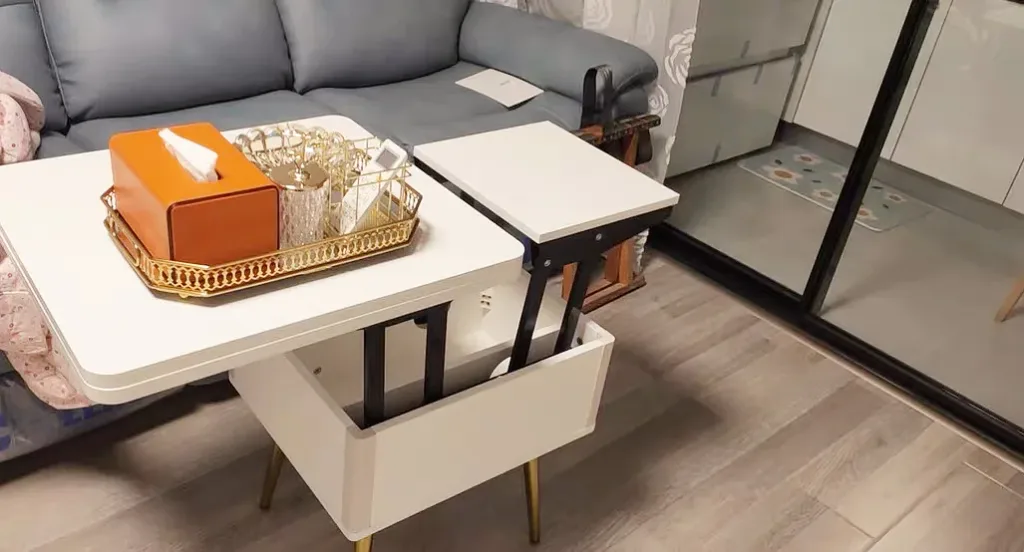 Multifunctional Coffee Table Designed For Small Apartments And Studios - Interior Designer Secrets for Making Any Space Feel Luxurious