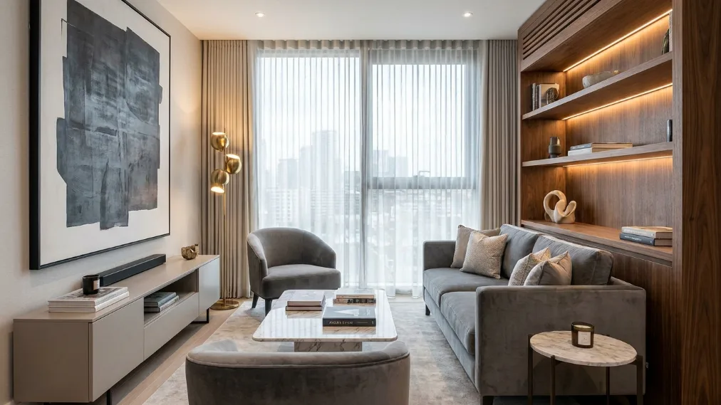 Living Room Ideas for Small Home Luxury Style - Interior Designer Secrets for Making Any Space Feel Luxurious