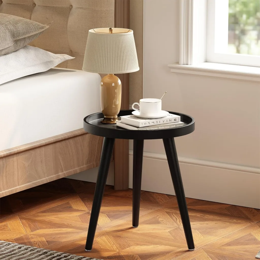 Round Wood Table Inspiration For Creating A Warm Gathering Space - The Rule of Three in Interior Design and How to Use It