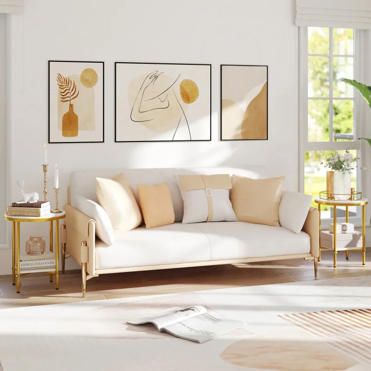 Gold Accent Decors for Luxury Home Interior Design Pattern - How to Mix Patterns and Textures the Right Way