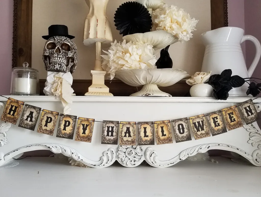 Elegant Halloween Banner Ideas - Stunning Halloween Grandin Road Dupes You Can Actually Afford