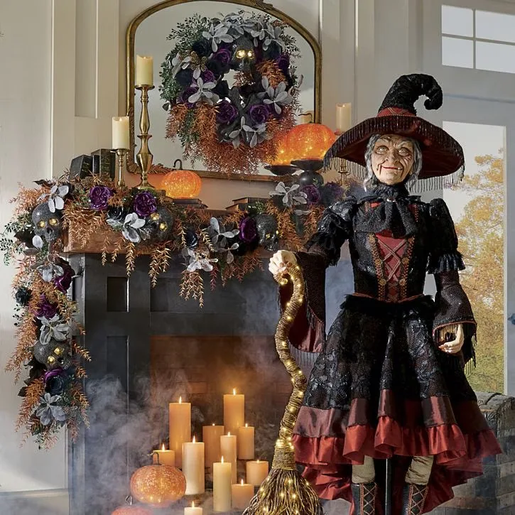 Grandin Road Halloween Romance Garland - Stunning Halloween Grandin Road Dupes You Can Actually Afford