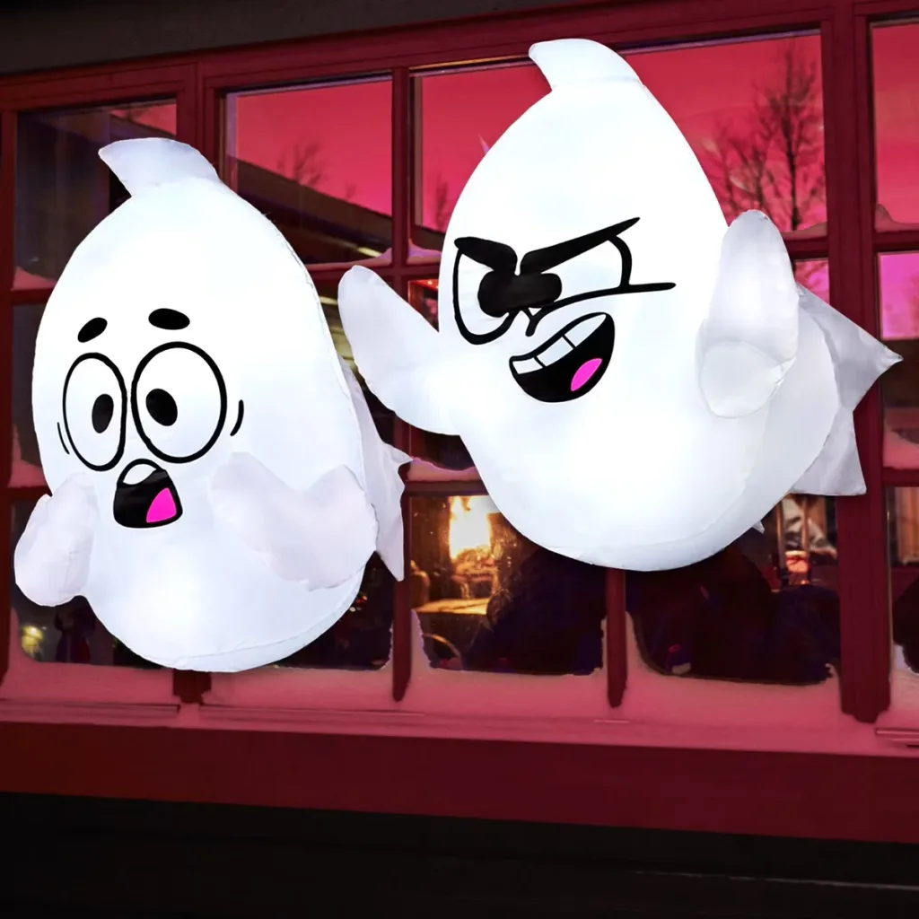 Halloween Inflatables Window Decorations