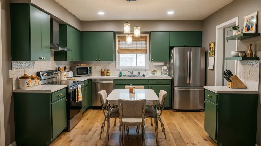 Before and After Kitchen Interior - How to Make Your Kitchen Look Expensive on a Budget