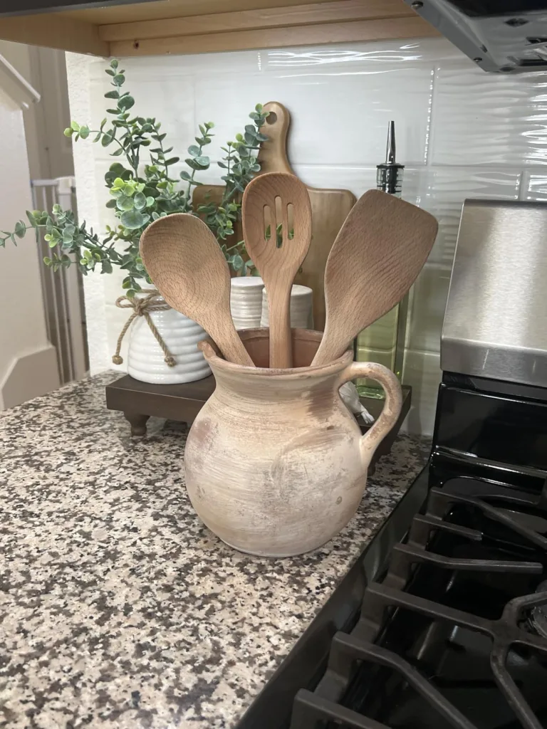 Utensil Holder for Kitchen Counter for Practical Kitchen Setup - How to Make Your Kitchen Look Expensive on a Budget